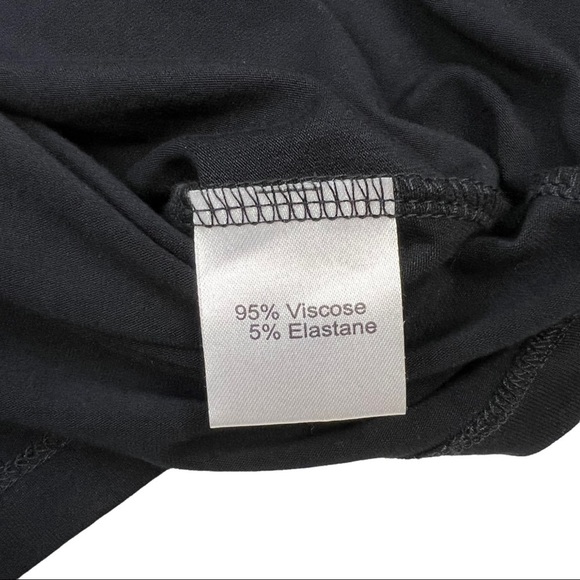 Pure Collection Black MIDI Long Sleeve Dress Size 6 - Picture 7 of 8